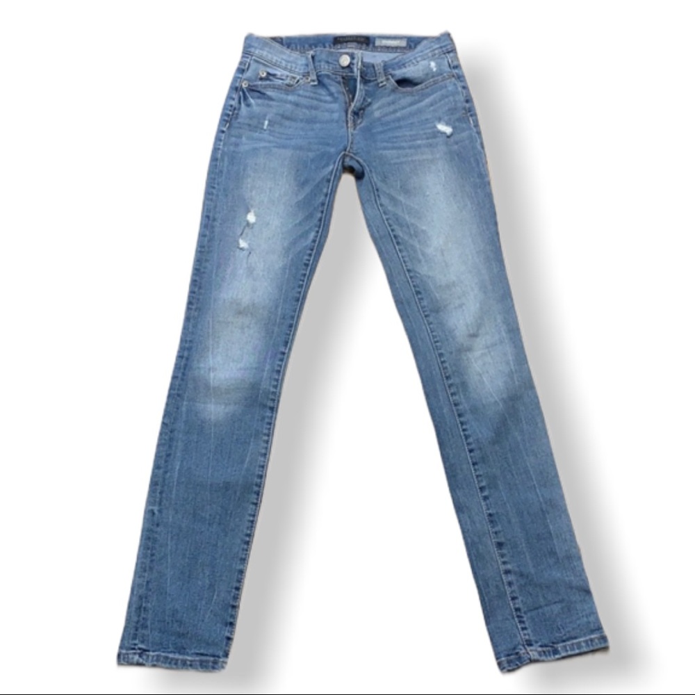 Aeropostale Skinny Distressed Jeans Sz 2